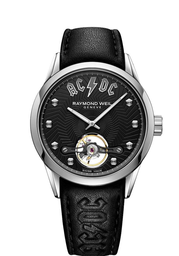 Raymond Weil AC/DC Limited Edition Freelancer Automatic 42mm Black Dial Stainless Steel 2780-STC-ACDC1 - Arnik Jewellers