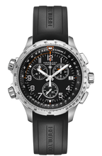 Load image into Gallery viewer, Hamilton KHAKI AVIATION X-WIND GMT CHRONO QUARTZ 46mm H77912335 - Arnik Jewellers
