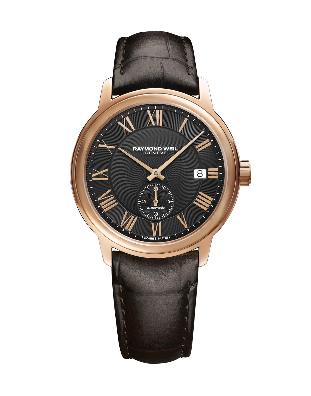 Raymond weil rose gold watch hotsell