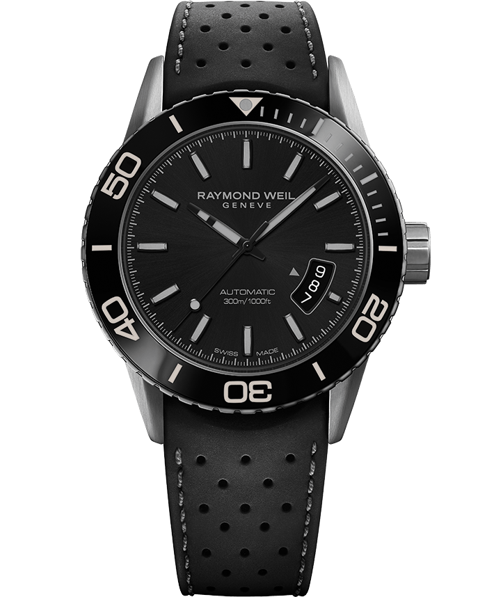 Raymond Weil Freelancer Automatic 42.5mm Black Dial Stainless Steel 2760-TR1-20001 - Arnik Jewellers