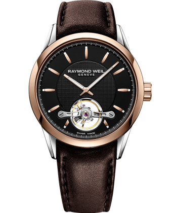 Raymond Weil Freelancer Two Tone Automatic Open Balance Wheel Calibre RW1212 2780-SC5-20001 - Arnik Jewellers