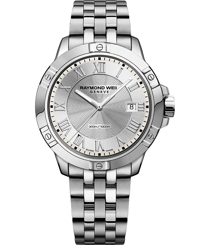 Raymond Weil Mens Tango 8160 Stainless Steel Silver Dial 8160-ST-00658 Watch - Arnik Jewellers